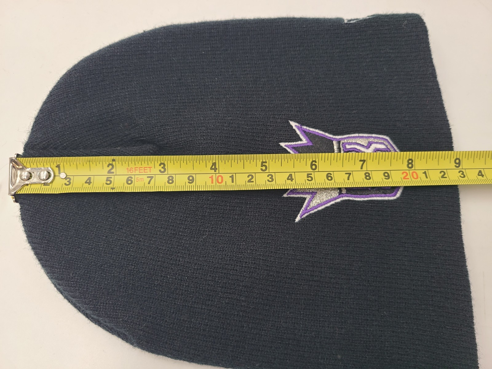 Vintage Sacramento Kings New Era Beanie Winter Knit Hat Stocking Cap NBA Black