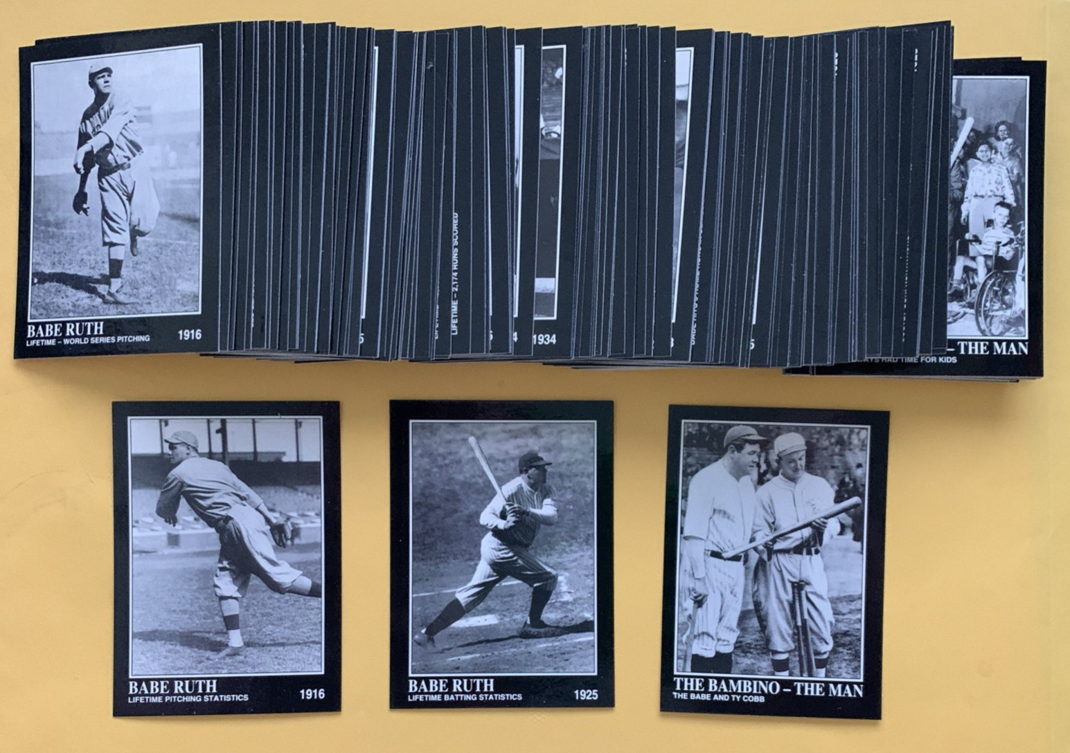 1992 Megacards The Babe Ruth Collection SET BREAK singles #1-165
