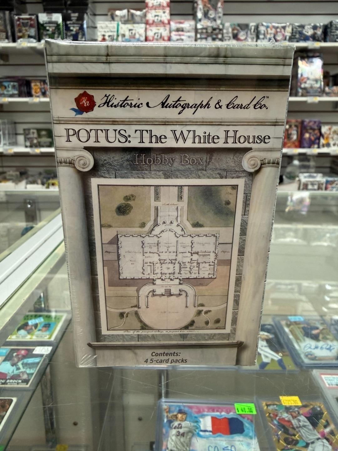 2025 Historic Autographs POTUS: The White House HOBBY BOX Factory Sealed F/S