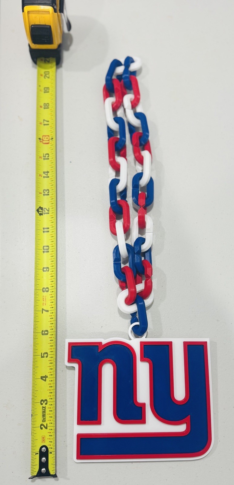 🔥New York Giants Fan Chain Pendant Necklace NFL Football Fan Chain