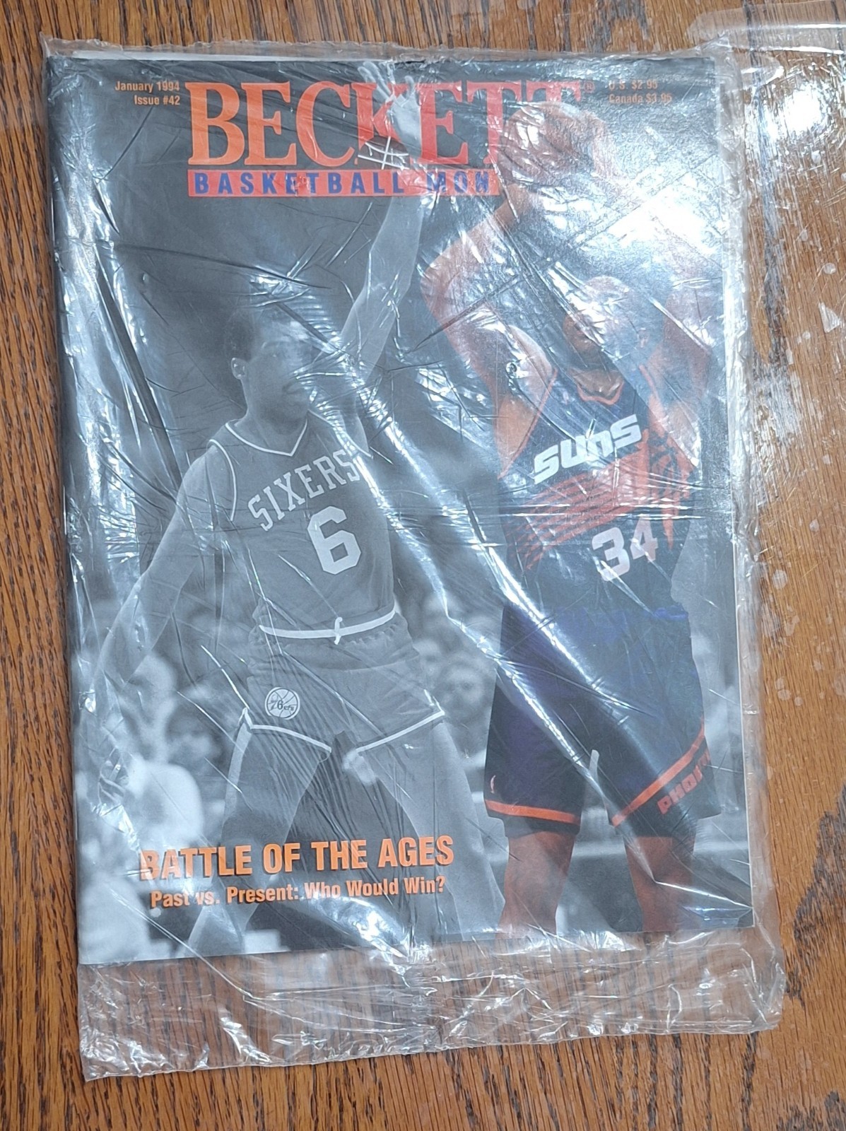 Beckett Charles Barkley Jan 1994 Issue #42 Basketball Monthly SEALED