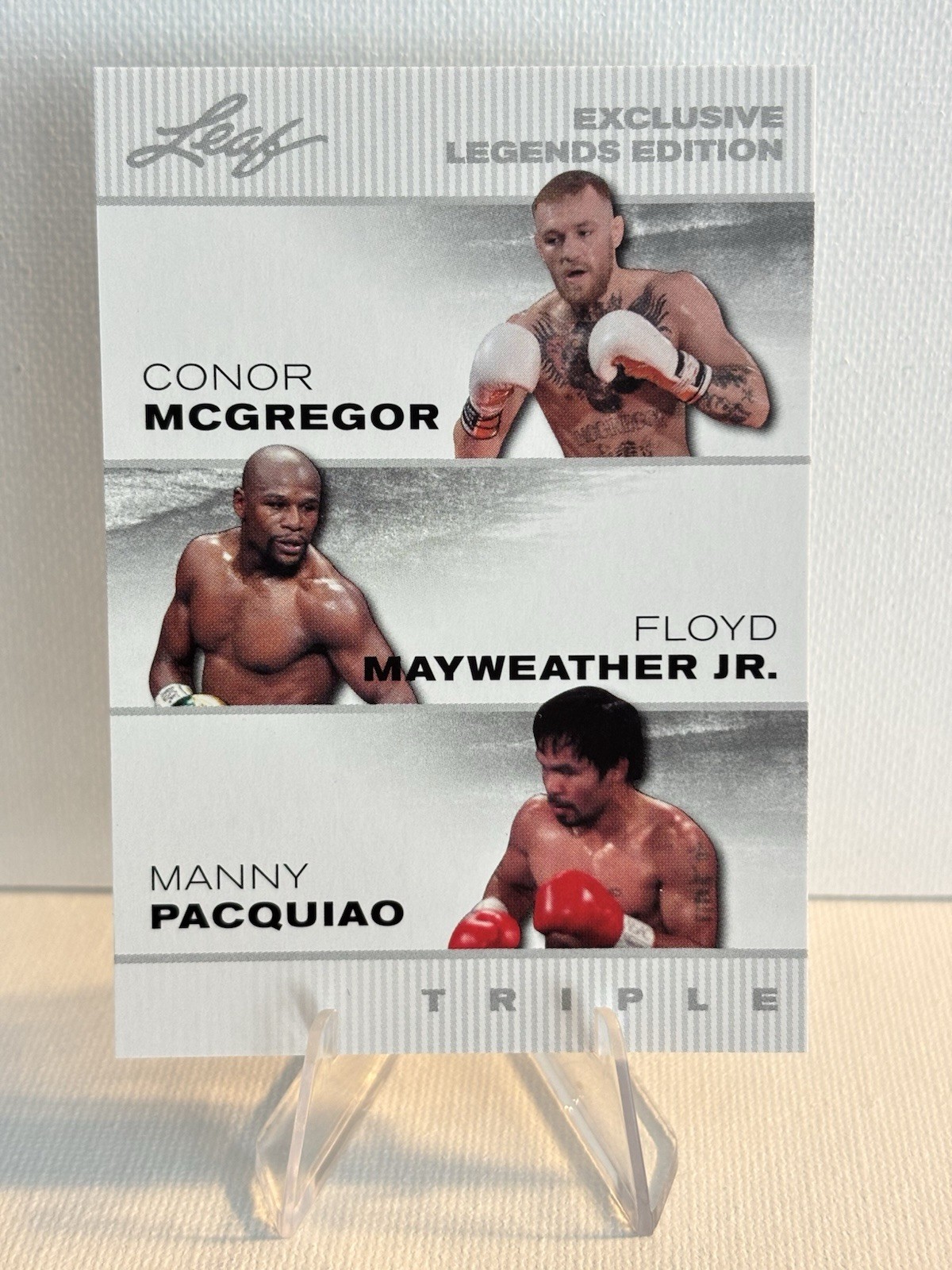 Manny Pacquia 2024 “Exclusive Special Release” Triple Edition Boxing Legend Card