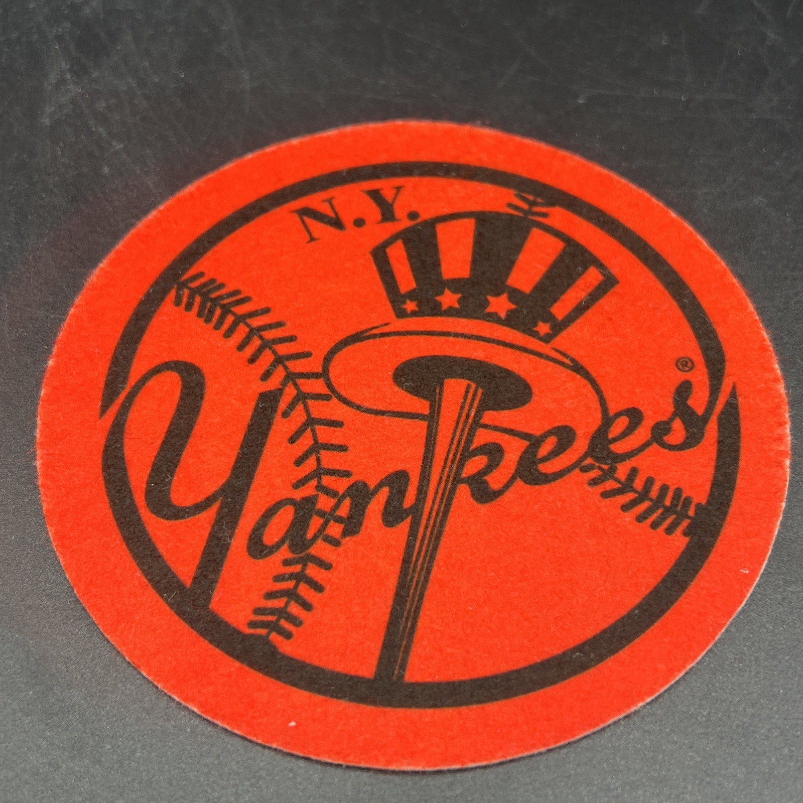 Topps Heritage New York Yankees 1958 Felt Logo 2007