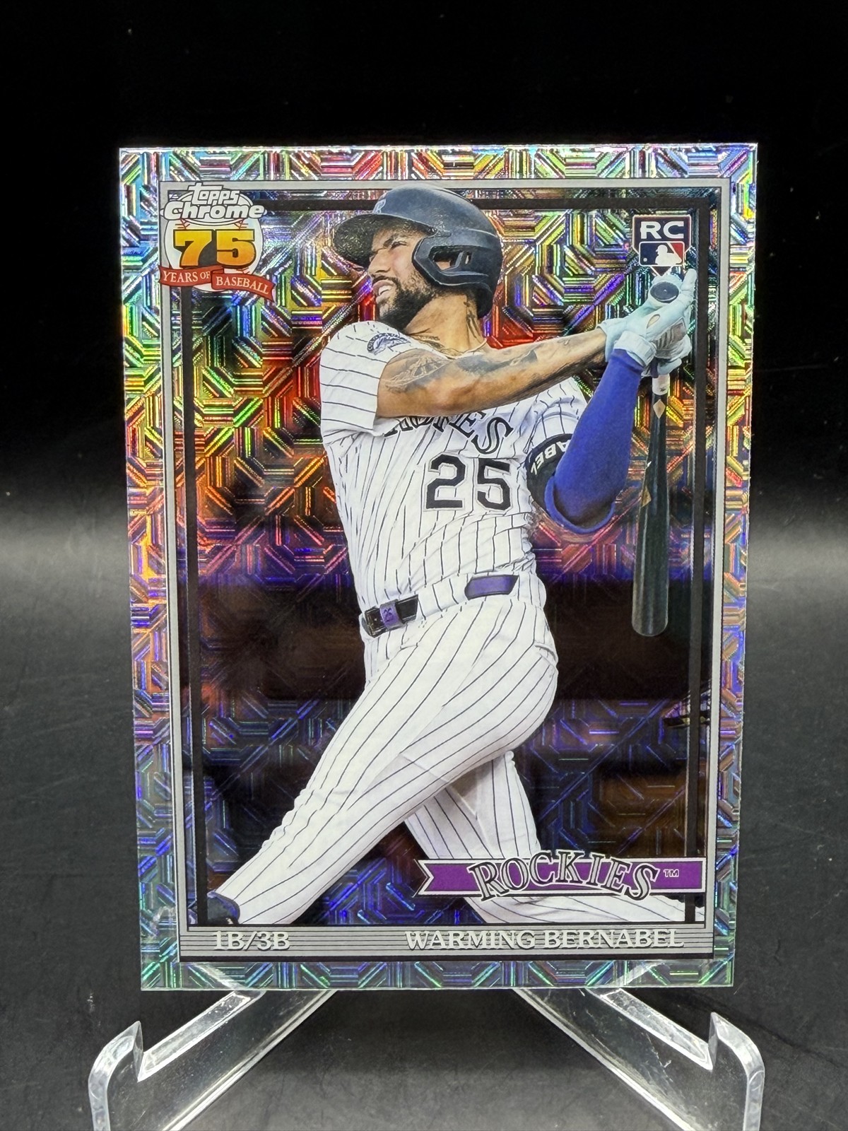 Warming Bernabel 2026 Topps Series 1 – 1991 Topps Chrome Silver Pack Mojo