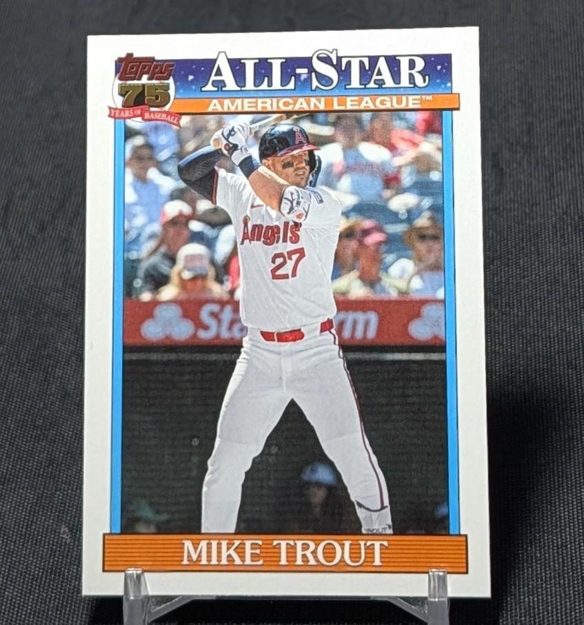 Mike Trout 1991 All-Star 2026 Topps Series 2 Baseball Card #91AS-4 LA Angels