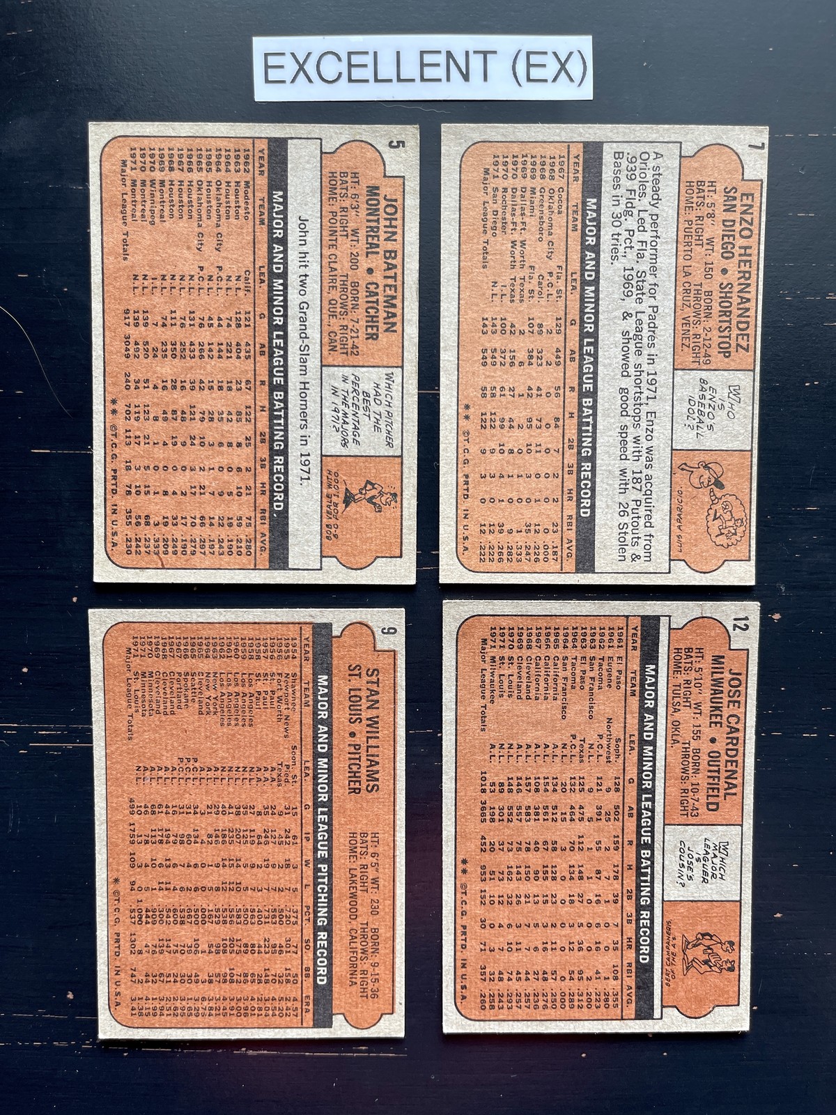 1972 Topps Baseball Cards 601-787 (P-NM) – You Pick – Complete Your Set
