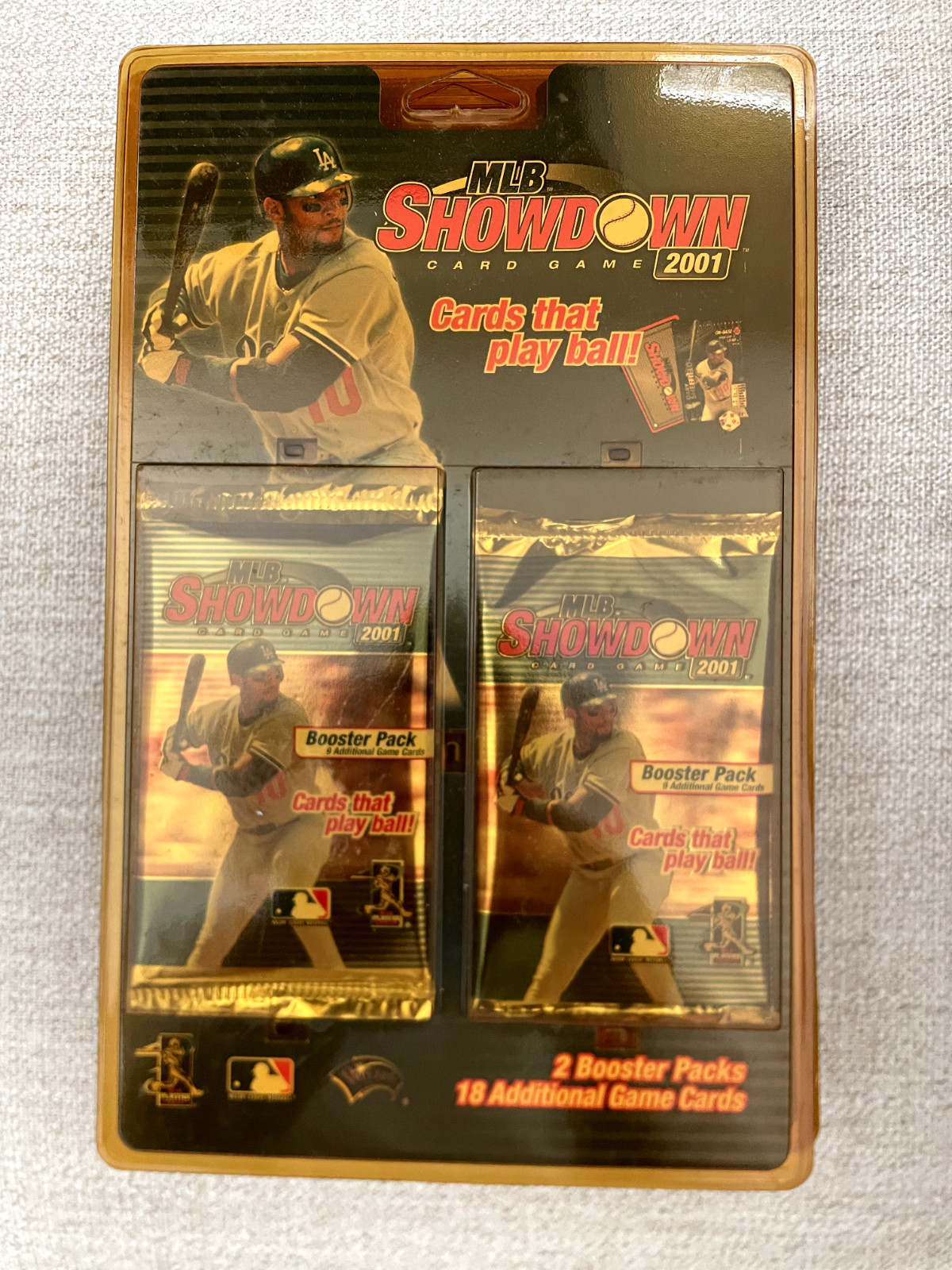 SEALED 2001 MLB Showdown Game Card Booster Packs