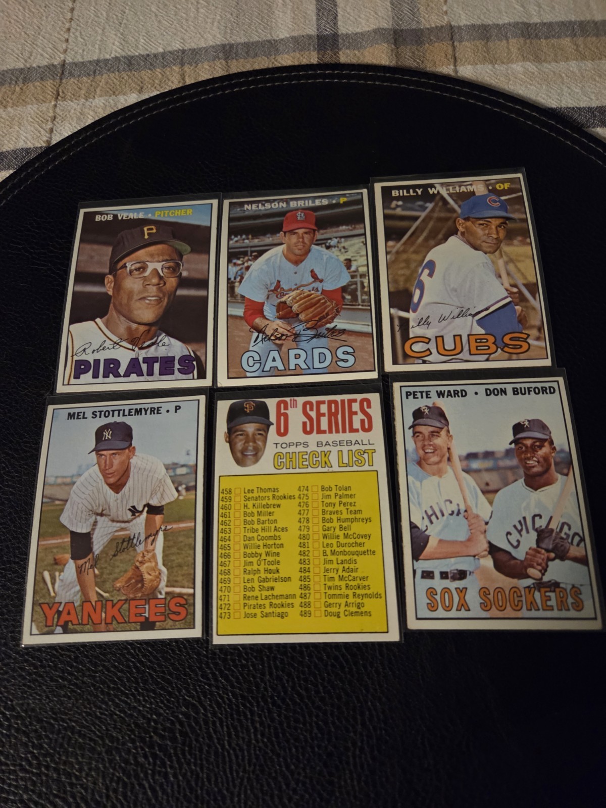 1967 Topps Baseball Card Lot-NM