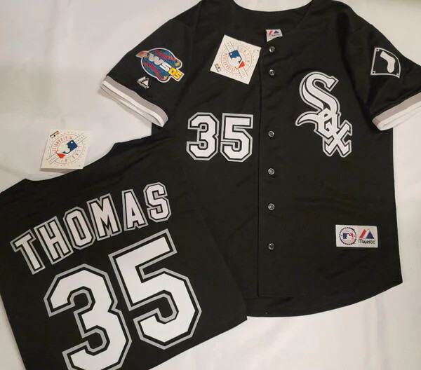 2005 World Series Chicago White Sox THOMAS KONERKO PIERZYNSKI Baseball Jersey