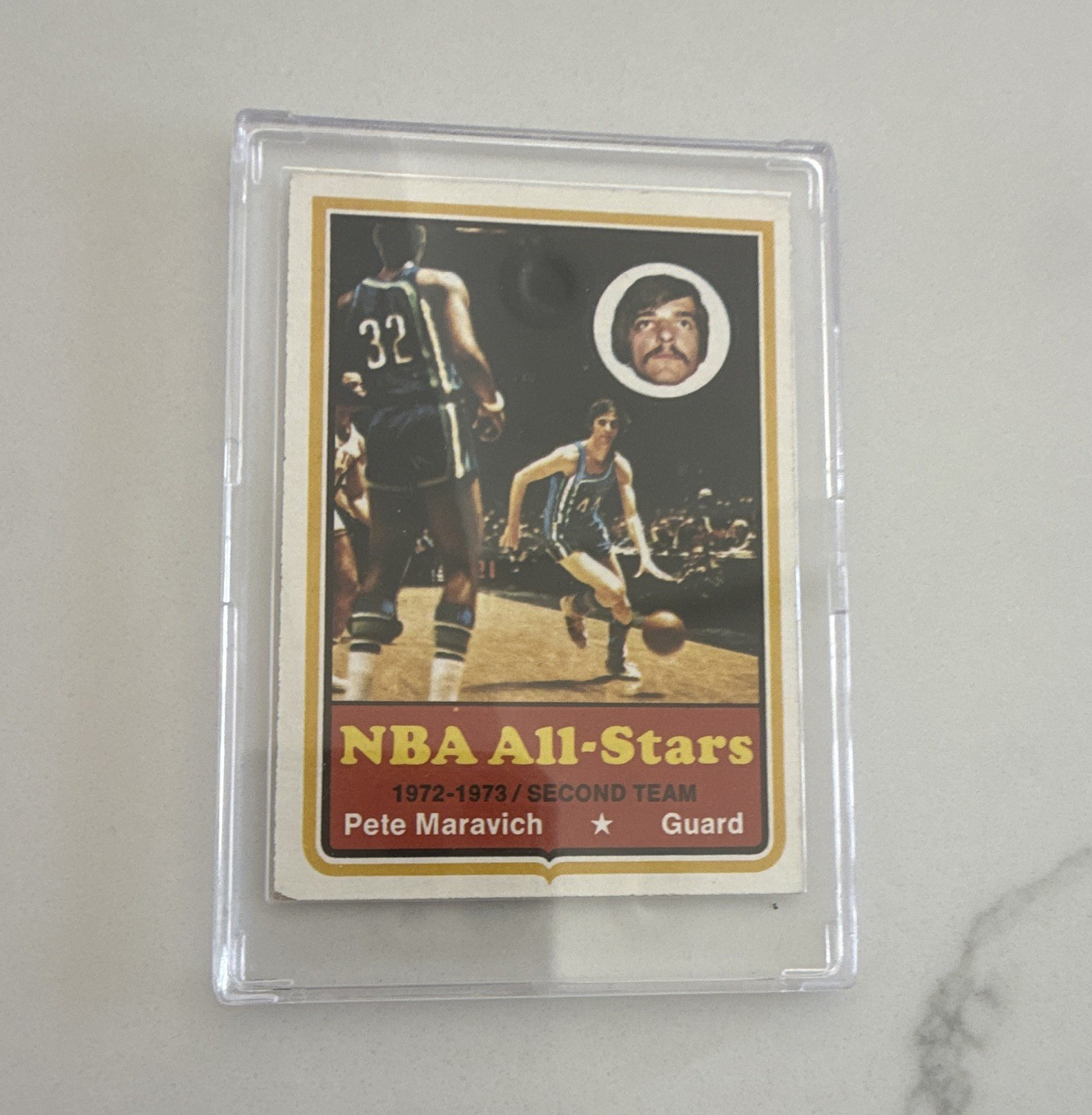 Topps 1973-74 Pete Maravich #130 NBA All-Stars Second Team Basketball Card