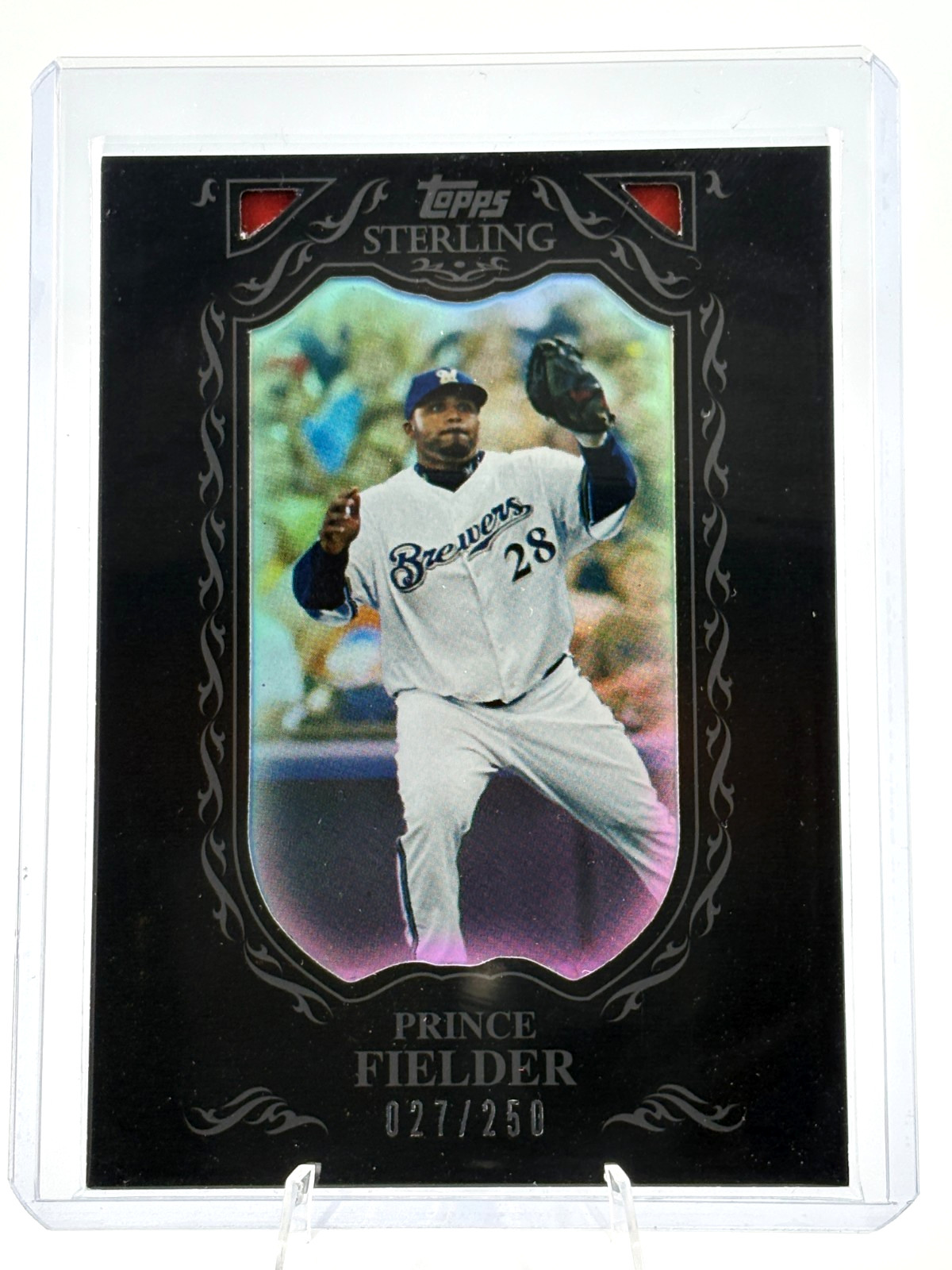 Prince Fielder – 2009 Topps Sterling, /250 – Brewers, Card #10