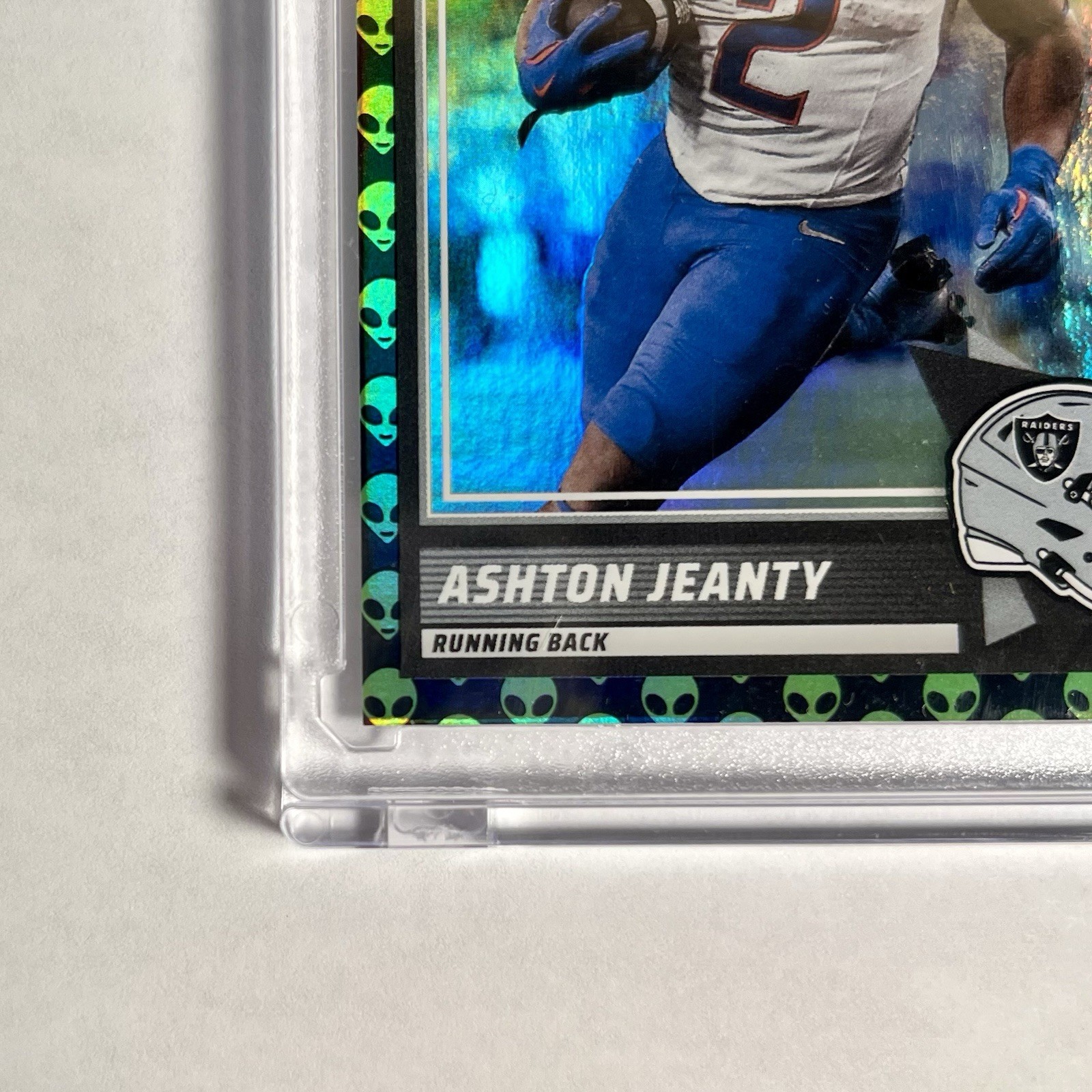 🔥👽 2025 Score-A-Treat Ashton Jeanty Extraterrestrial CASE HIT #14 RC Raiders