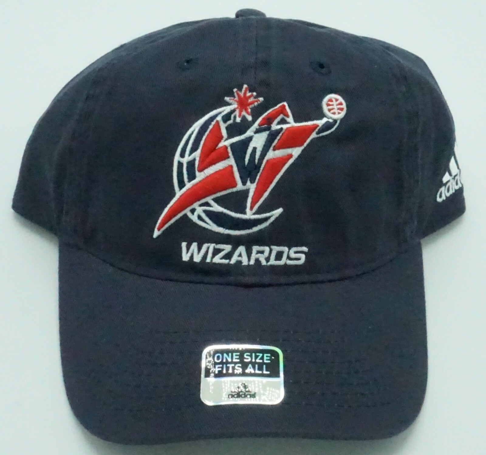 NBA Washington Wizards Adidas Adult Slouch Adjustable Fit Cap Hat #EV55Z NEW