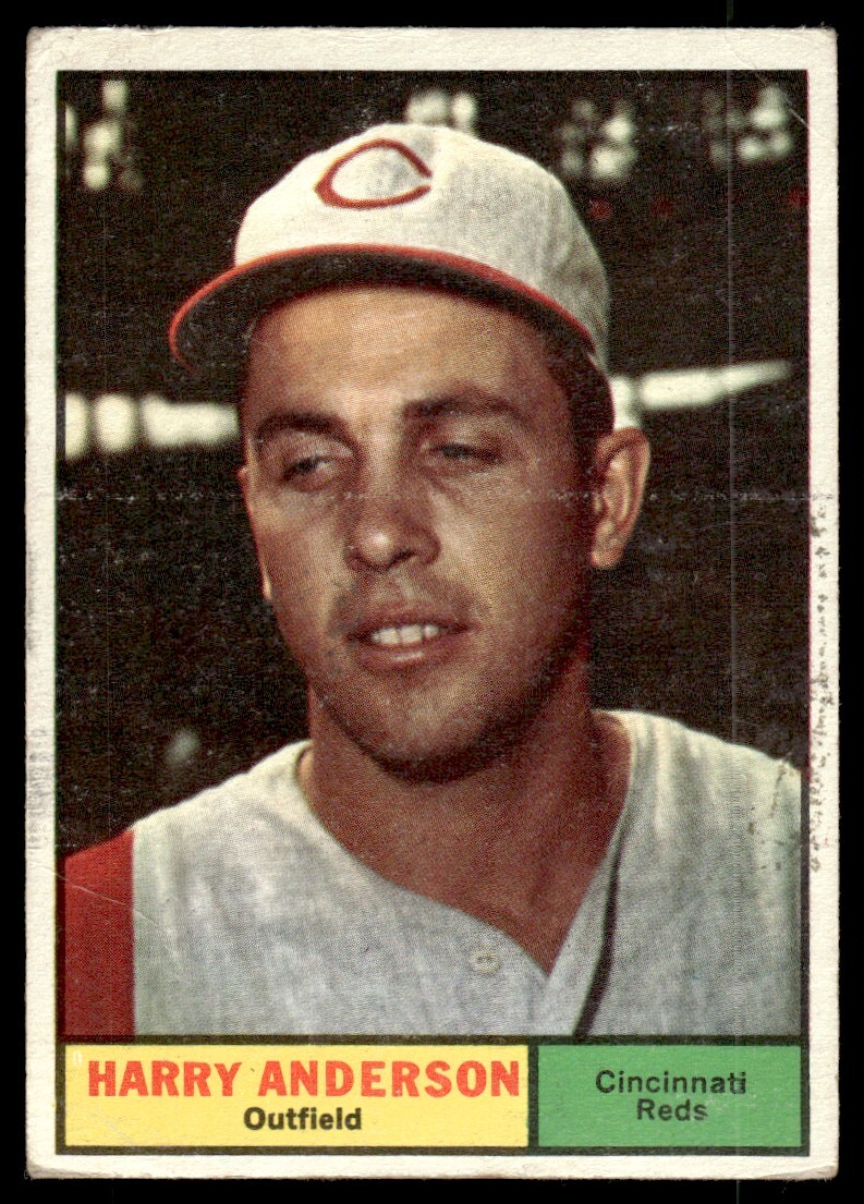 1961 Topps Harry Anderson Cincinnati Reds #76