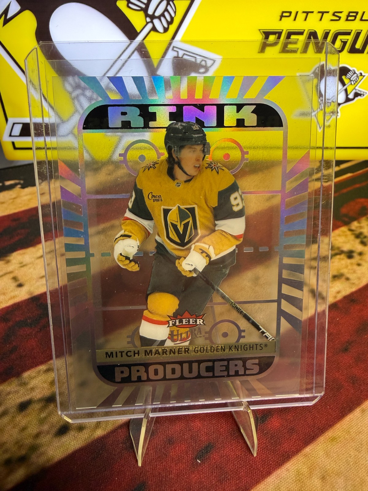 2025-26 Upper Deck Fleer Ultra Rink Producers Mitch Marner #RP-5 SSP!!!