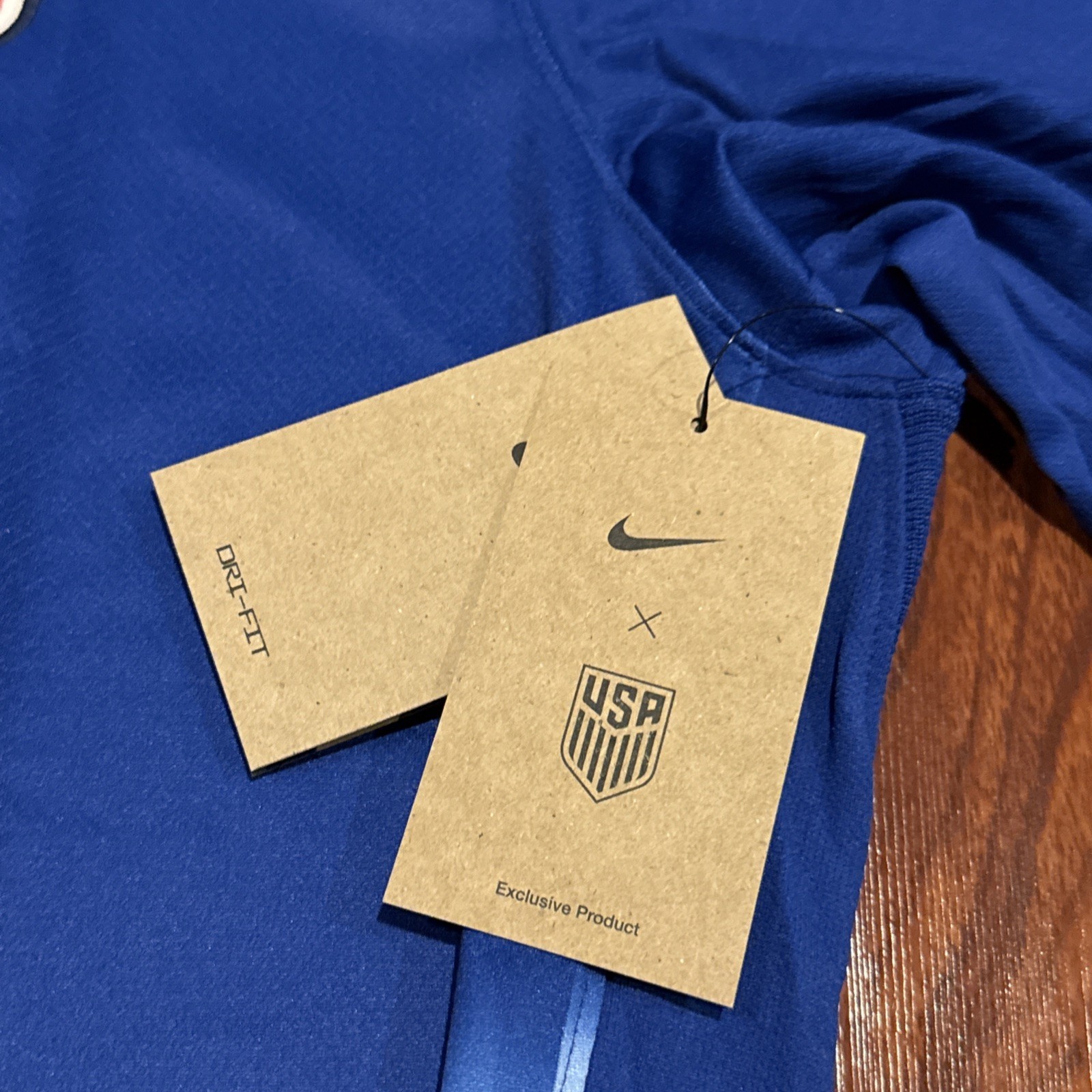 2024 Mens Nike United States Long Sleeve Away Soccer Jersey XXL 2XL USMNT US USA