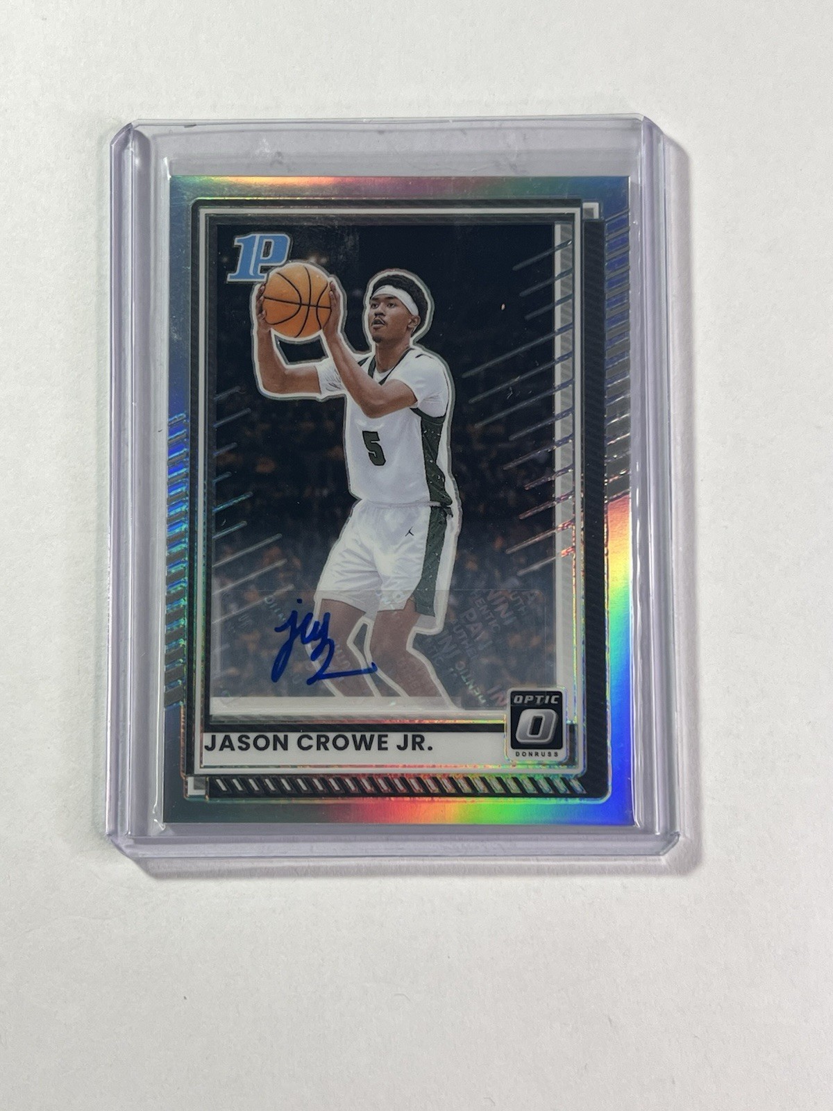 2026 Panini Donruss Optic – Jason Crowe Jr Silver Prizm Autograph #22