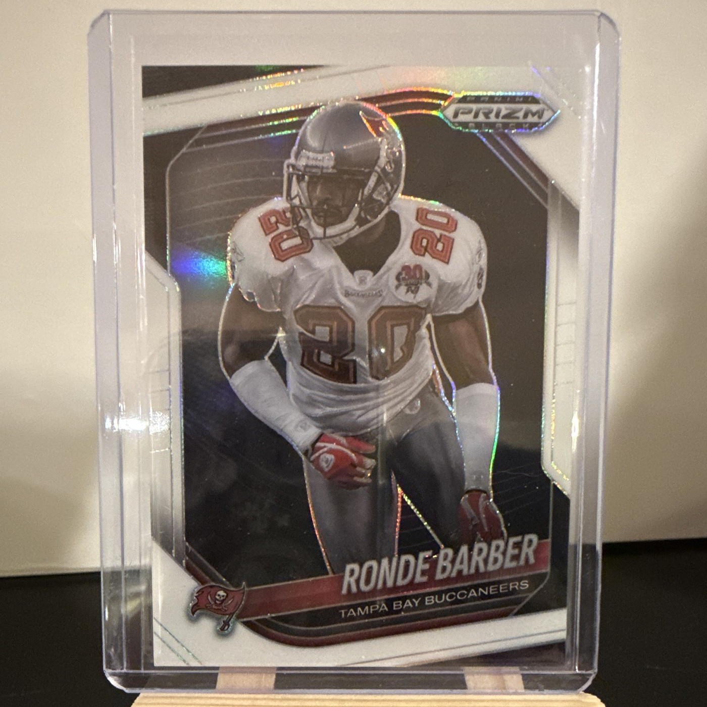 Panini 2025 Prizm Black Ronde Barber Buccaneers #143 Serial Numbered 152/175