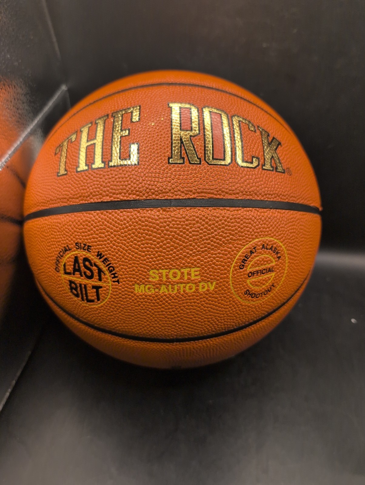 Dick Vitale Autographed Signed – The Rock – Awesome Baby – Full Size Basketball