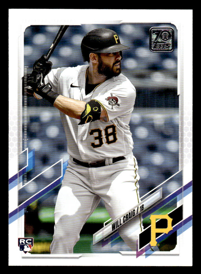 2021 Topps Update #US237 Will Craig Rookie Card Pittsburgh Pirates