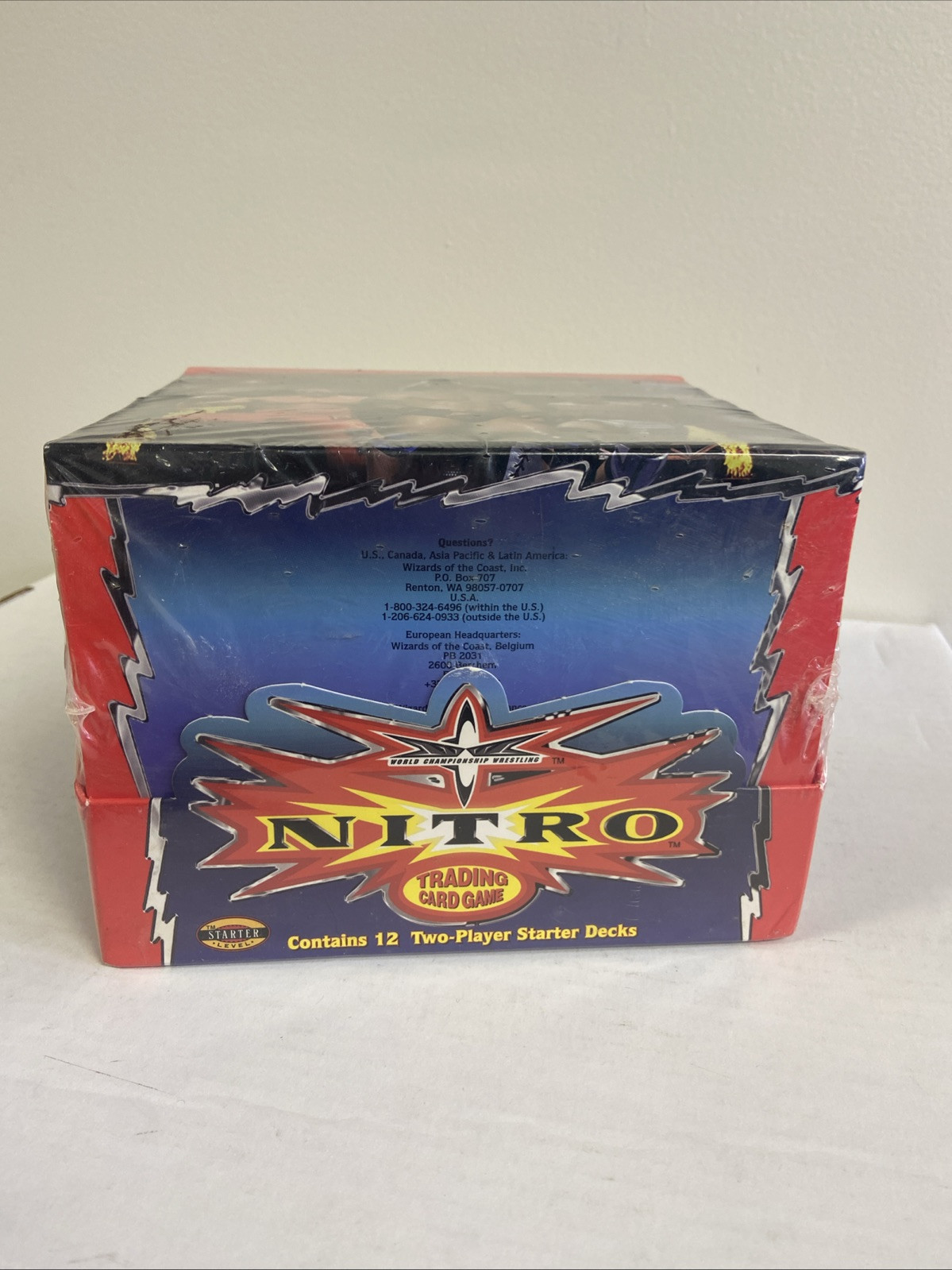 2000 Wizards WOTC WCW Nitro 12 2-Player Starter Deck Factory Sealed Box