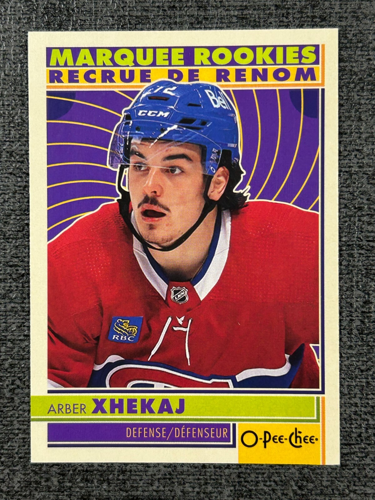 Arber Xhekaj 2022-23 O-Pee-Chee OPC Hockey Retro Marquee Rookies #578 RC