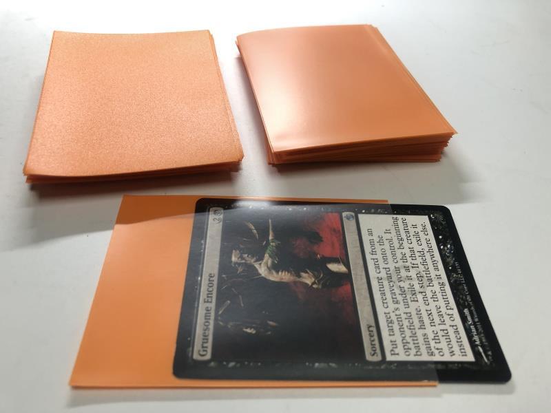 Lenayuyu 600pcs 6colors A Protector Standard Card Sleeves MTG 66x91mm Matte