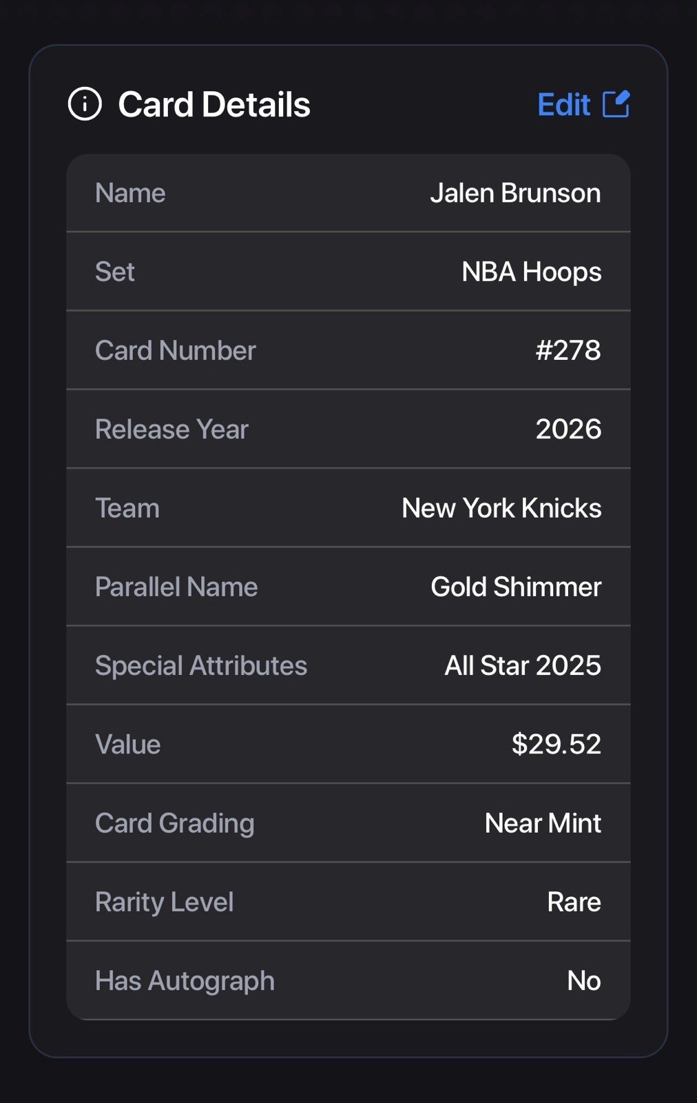 2026 NBA Topps