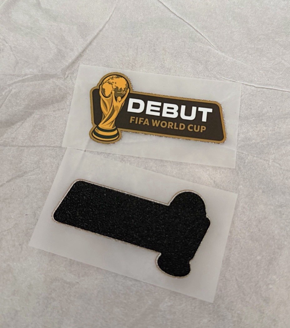 World Cup Debut Patch – Iron On Heat Transfer Vinyl