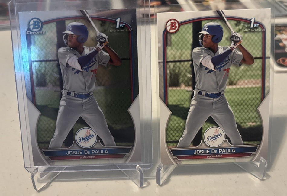 Josué De Paula (2) Card 2023 Bowman Prospects Lot/1st Bowman/BCP-111,BP-111