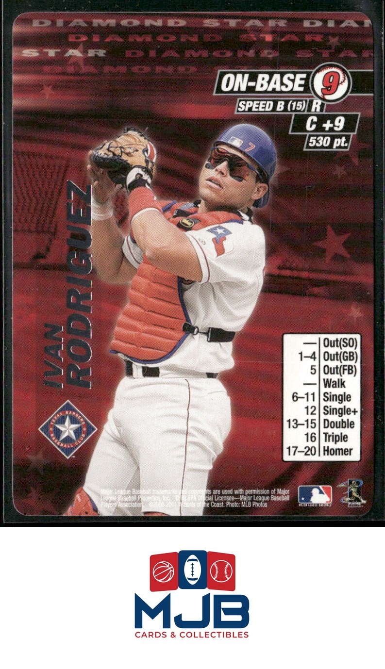 2001 MLB Showdown Diamond Star Promos Ivan Rodriguez #NNO