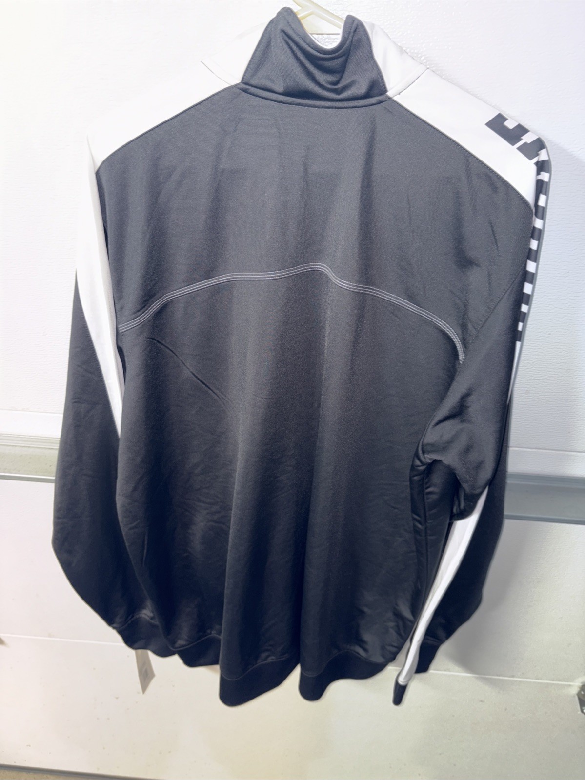 Purdue Boilermakers Genuine Stuff Full Zip Track Jacket Black White L NWT