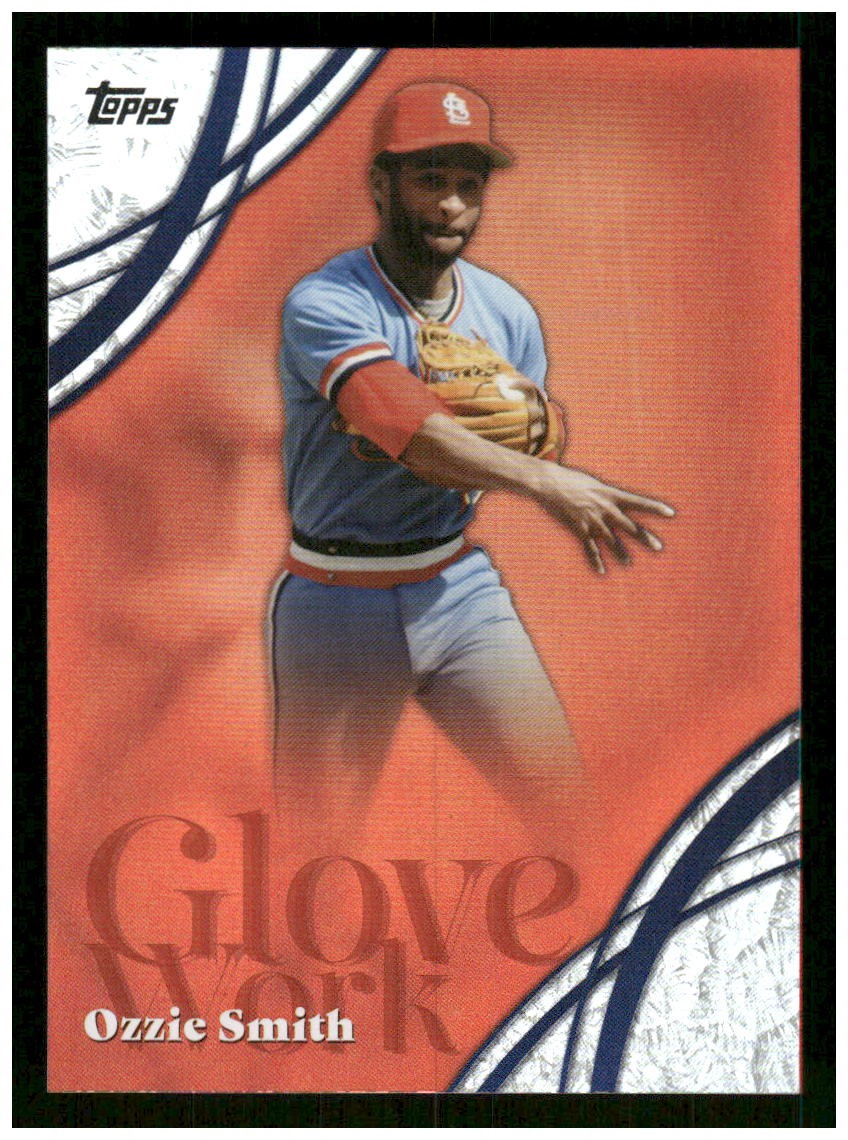 2026 Topps #GW-1 Ozzie Smith Glove Work