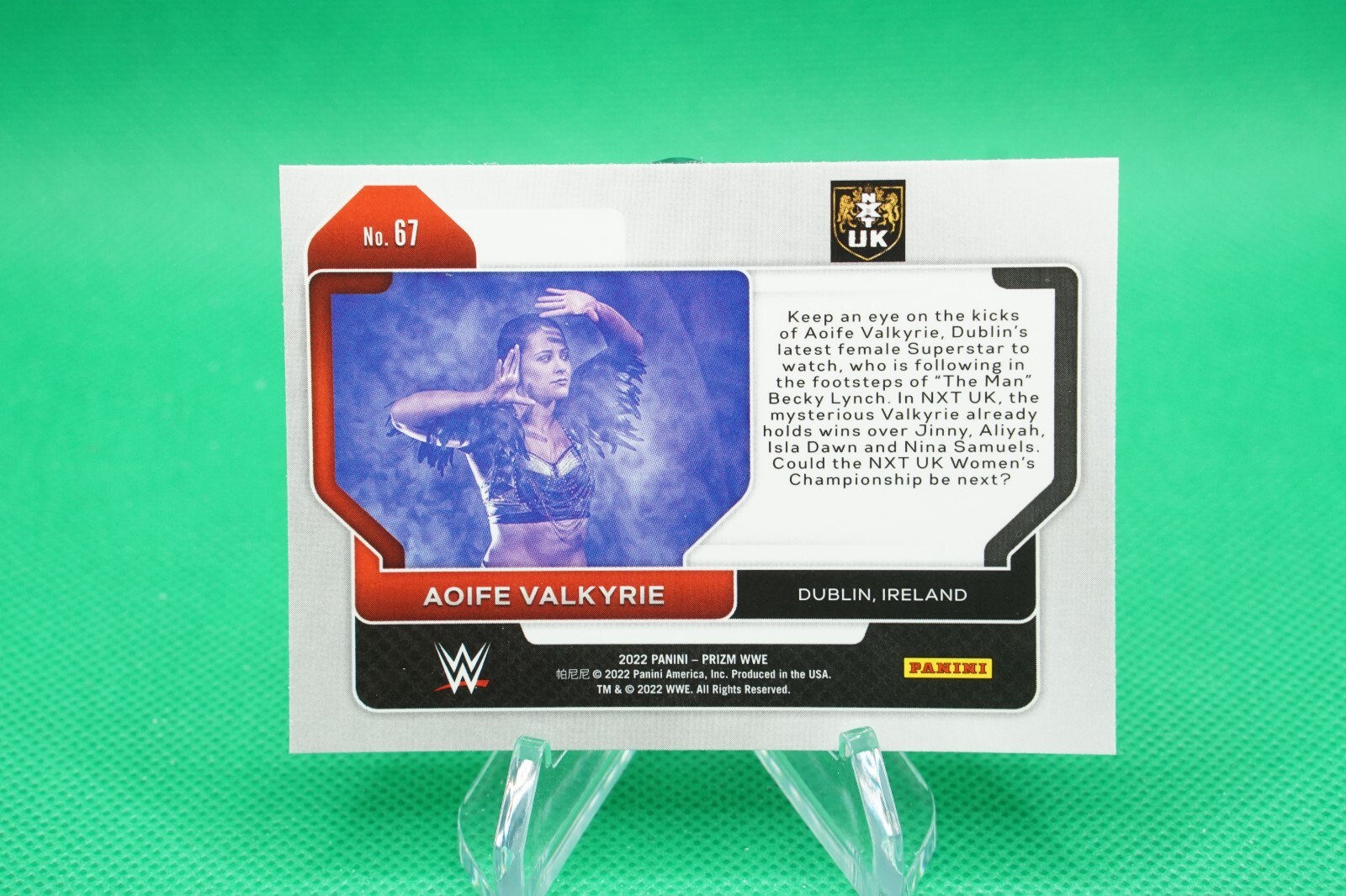 (6 Cards) 2022 Prizm WWE Base Horizontal #67 Aoife Valkyrie NXT UK S5920K
