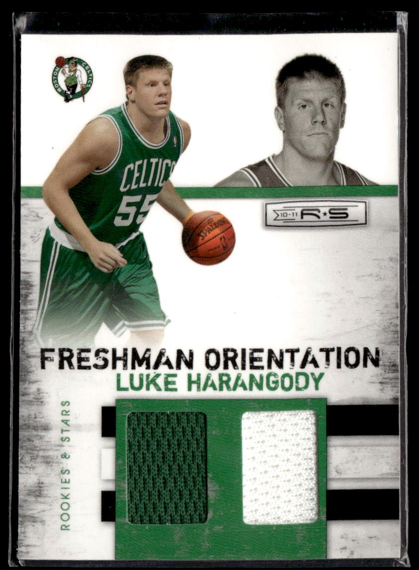 2010-11 Panini Longevity #35 Luke Harangody Freshman Materials SN,MEM 3203K