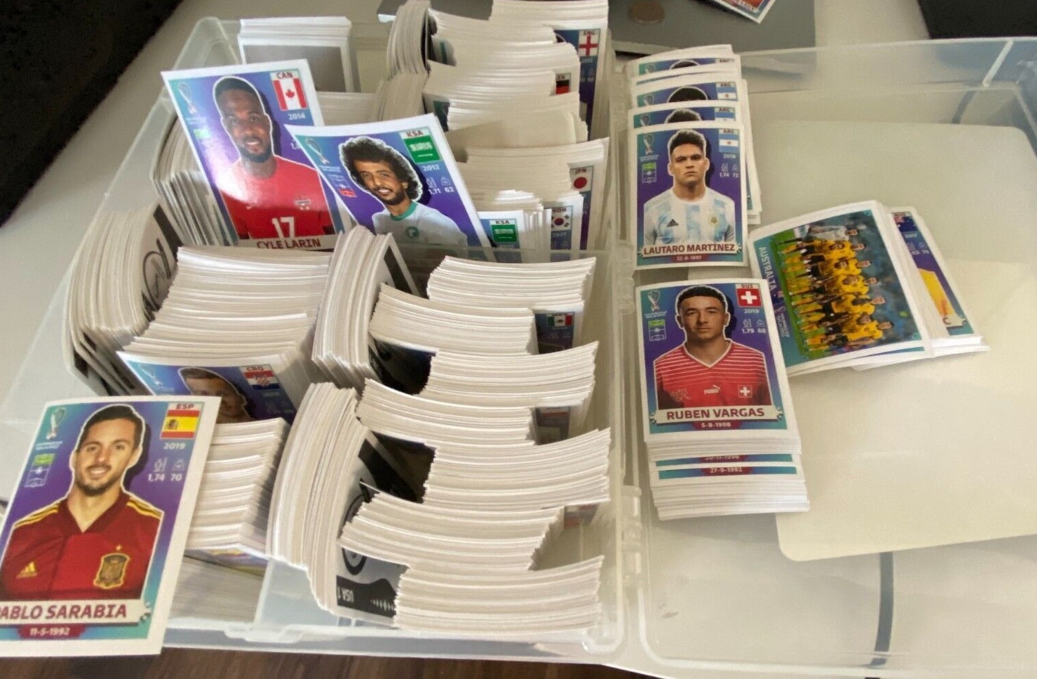 FIFA Soccer World Cup QATAR 2022 Panini Stickers Pick White Border FRA to SEN #2