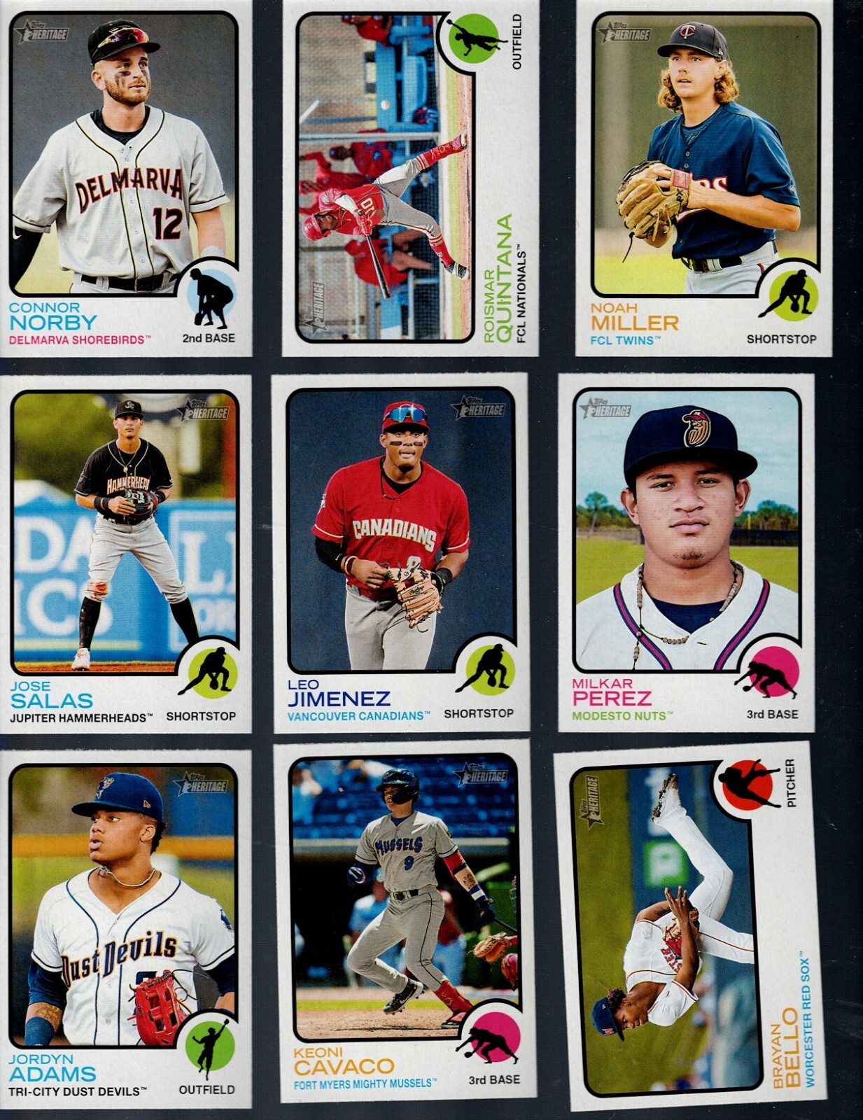 2022 TOPPS HERITAGE MINORS Baseball Complete Your Set BUY MORE SAVE MORE