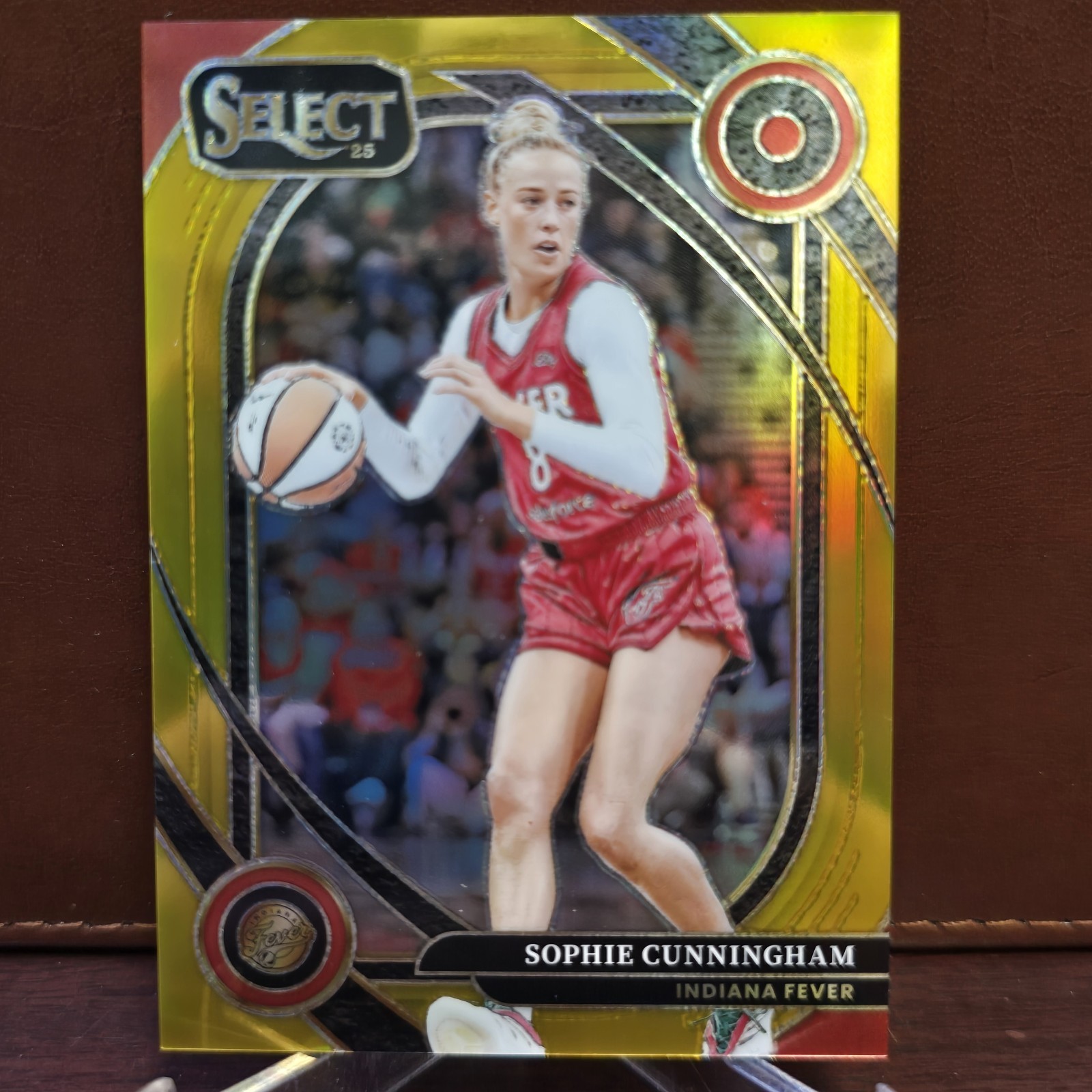 2025 Panini Select WNBA Sophie Cunningham #121 Gold Prizm /10 SSP 💎 🚀