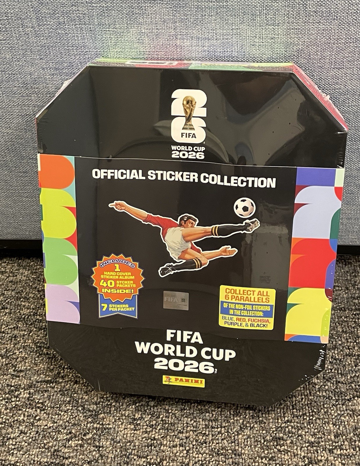 2026 Panini Soccer FIFA World Cup Sticker Stadium Box Costco Exclusive HardCover