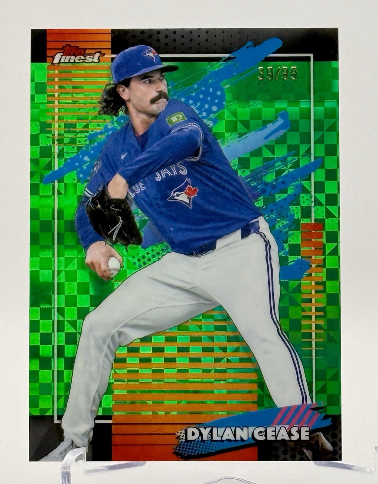 2026 Topps Finest Baseball – Dylan Cease #109 Uncommon Green X-Fractor /99
