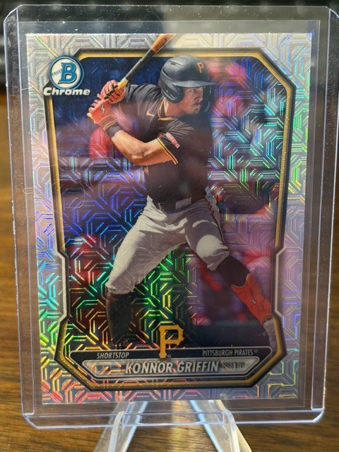2026 Bowman Chrome Prospects Mojo #BCP-86 Konnor Griffin Pirates