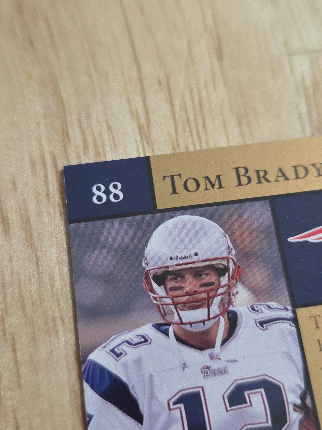 2009 Upper Deck TOM BRADY First Edition #88 New England Patriots Card