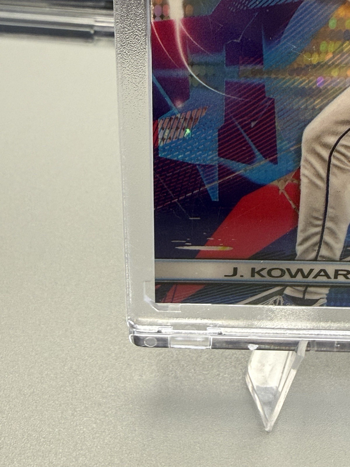Topps 2022 Cosmic Chrome Jackson Kowar RC Blue Moon Refractor #170 89/99
