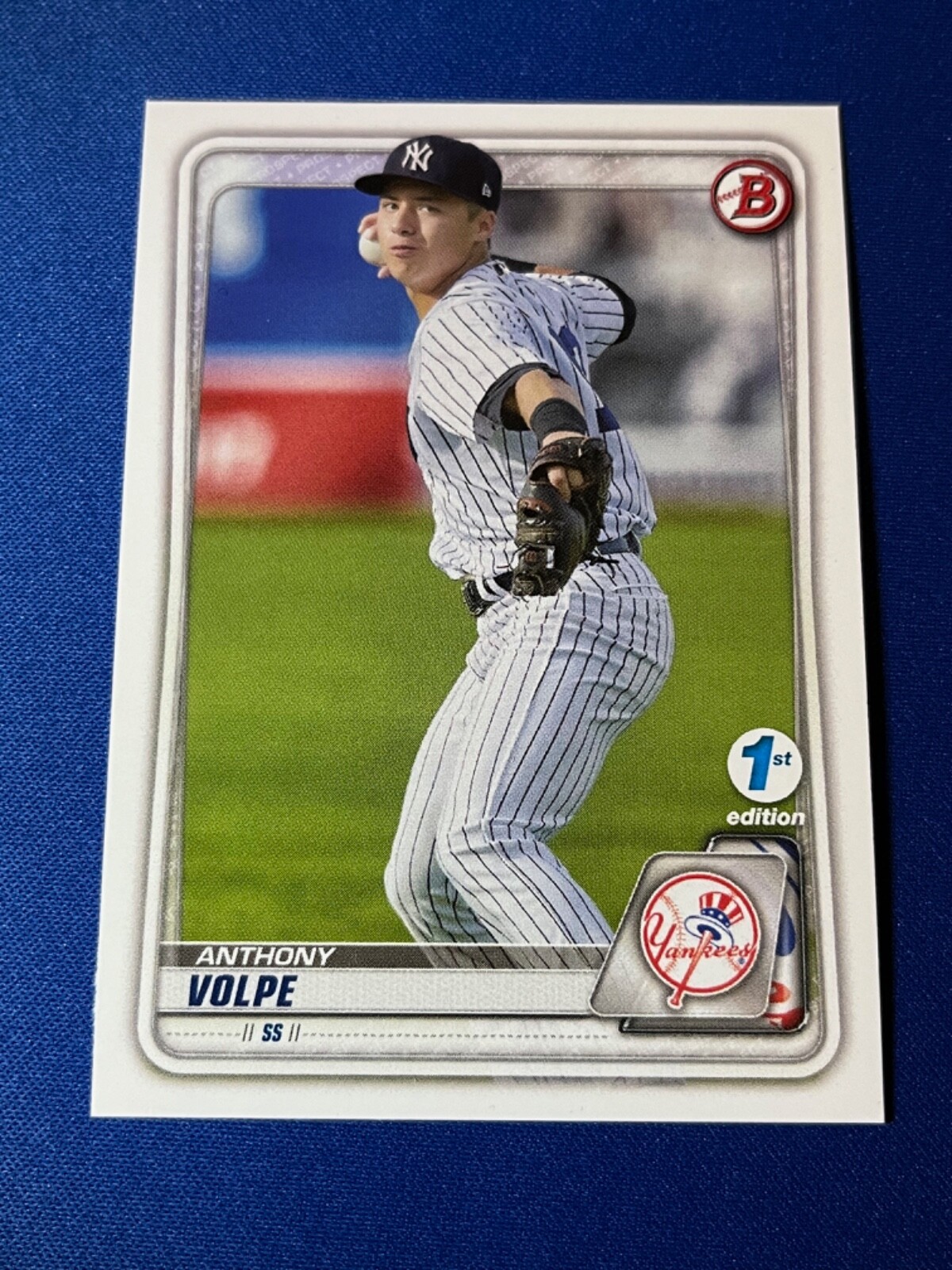 2020 Bowman Draft 1st Edition Anthony Volpe #BD-178 New York Yankees