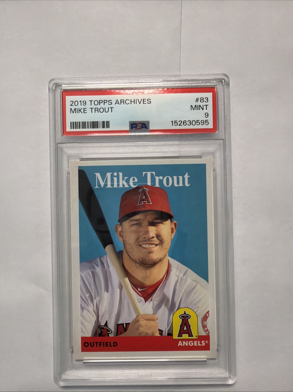 2019 Topps Archives – 1958 Design Mike Trout #83