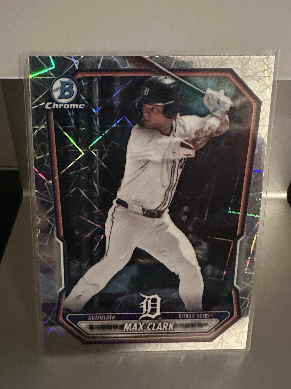 Max Clark 2026 Bowman Chrome Laser Refractor 1st Bowman #BCP-2