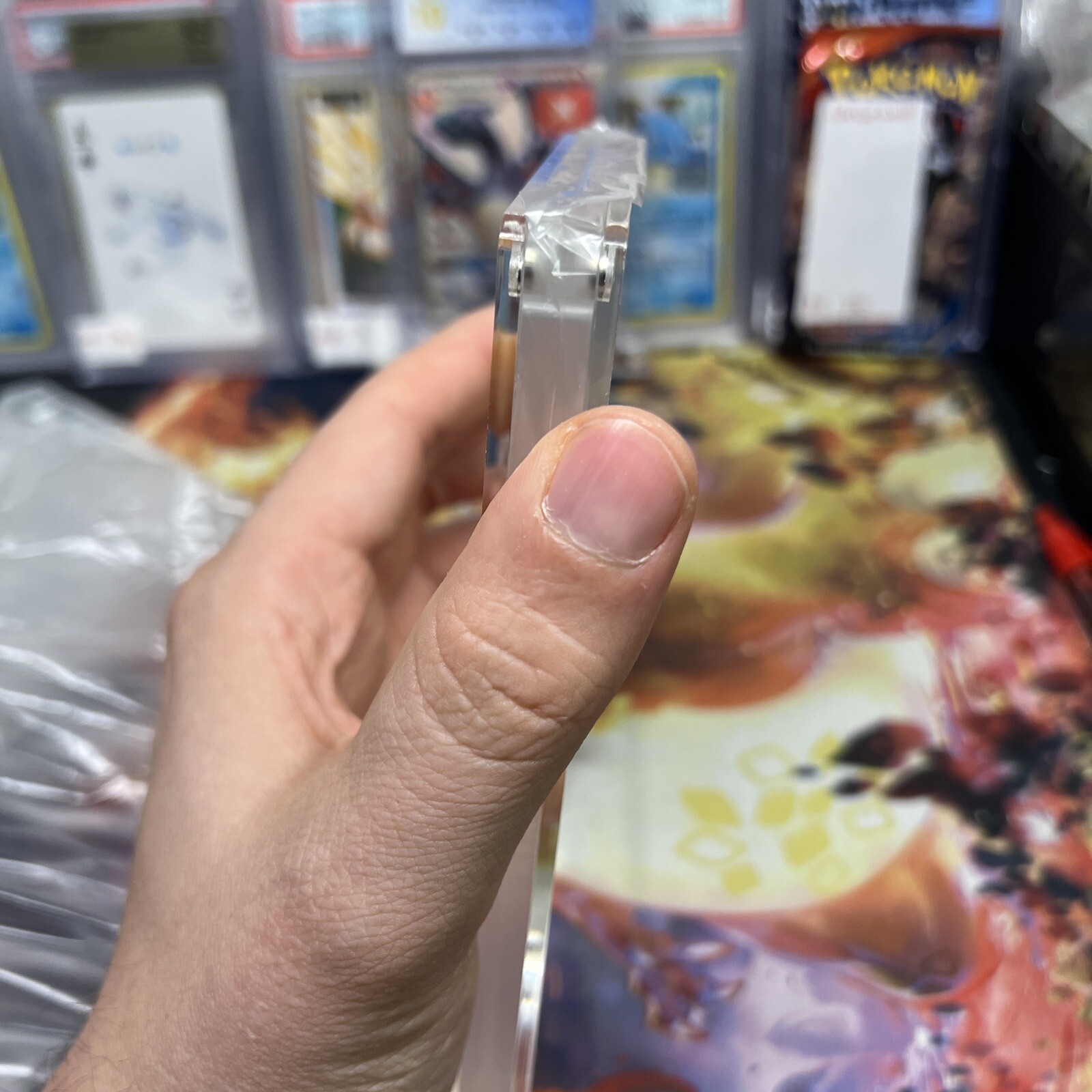 CGC or PSA or TAG SLAB DISPLAY CASE – MAGNETIC ACRYLIC