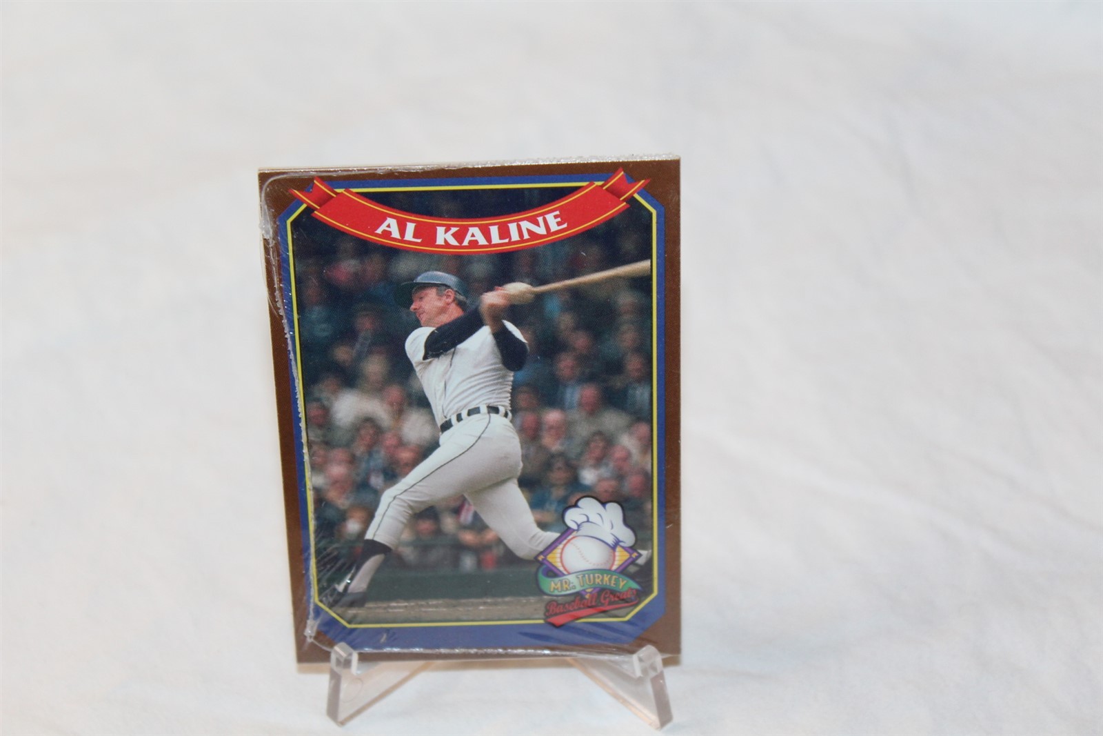 1994 Mr. Turkey Baseball Greats Factory Sealed Pack Kaline On Top Powell Bottom