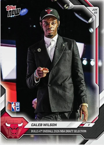 CALEB WILSON RC 2026 Topps Now Draft GRADED GEM-MT 10 ROOKIE #CWIL Presale