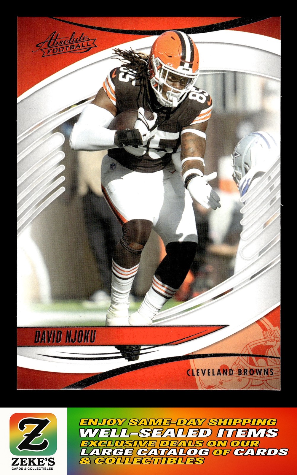 2025 Panini Absolute #12 David Njoku Retail